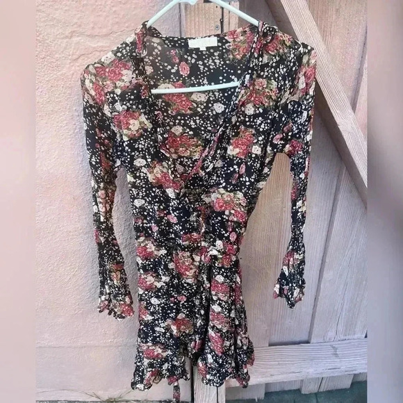 ByTimo Rose Printed Day Dress - Picture 5 of 9